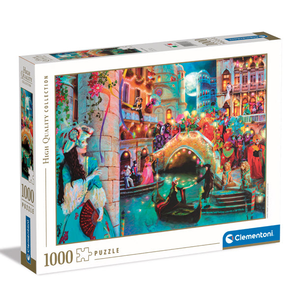 PUZZLE LUNE DE CARNAVAL – 1000 PIÈCES – CLEMENTONI 🔶