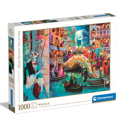 PUZZLE LUNE DE CARNAVAL – 1000 PIÈCES – CLEMENTONI 🔶