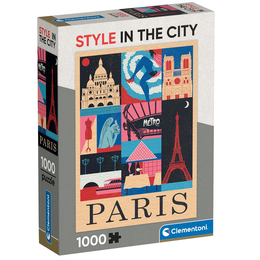 PUZZLE PARIS – 1000 PIÈCES – CLEMENTONI 🔶