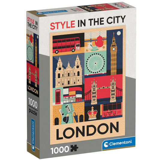 PUZZLE LONDRES – 1000 PIÈCES – CLEMENTONI 🔶