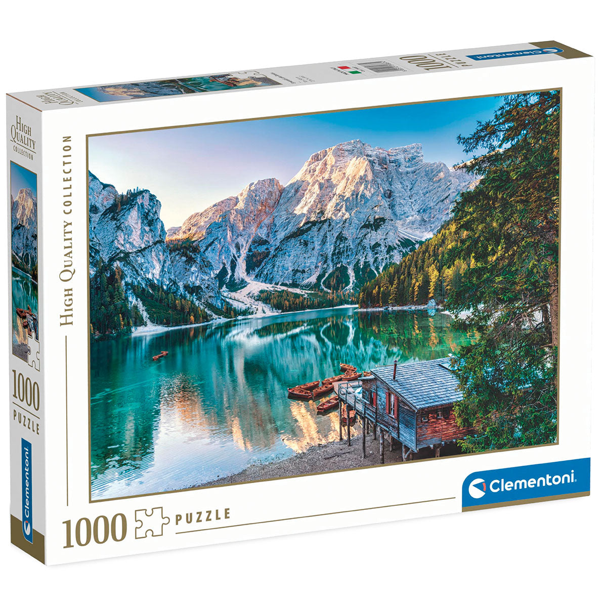 PUZZLE LAC D'ÉMERAUDE – 1000 PIÈCES – CLEMENTONI 🔶