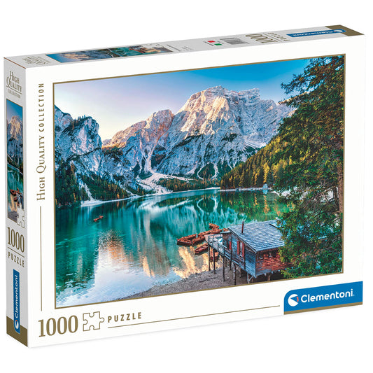 PUZZLE LAC D'ÉMERAUDE – 1000 PIÈCES – CLEMENTONI 🔶