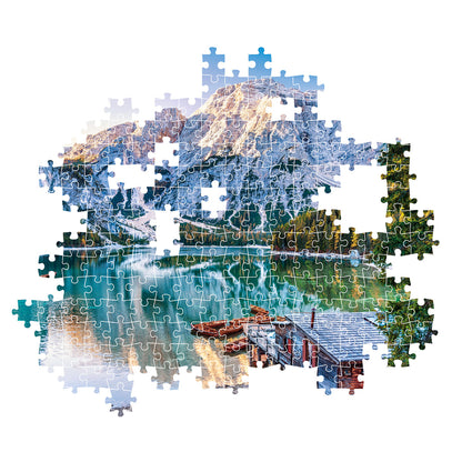 PUZZLE LAC D'ÉMERAUDE – 1000 PIÈCES – CLEMENTONI 🔶