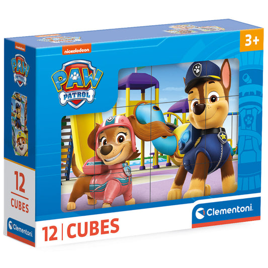 PUZZLE CUBE PAW PATROL – 12 PIÈCES – CLEMENTONI 🔶