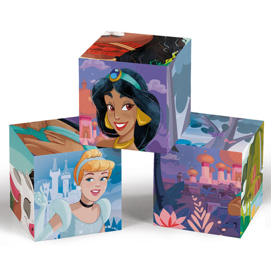 PUZZLE CUBE PRINCESSE – 12 PIÈCES – CLEMENTONI 🔶