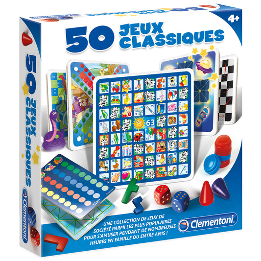 50 JEUX CLASSIQUES – CLEMENTONI – FRA