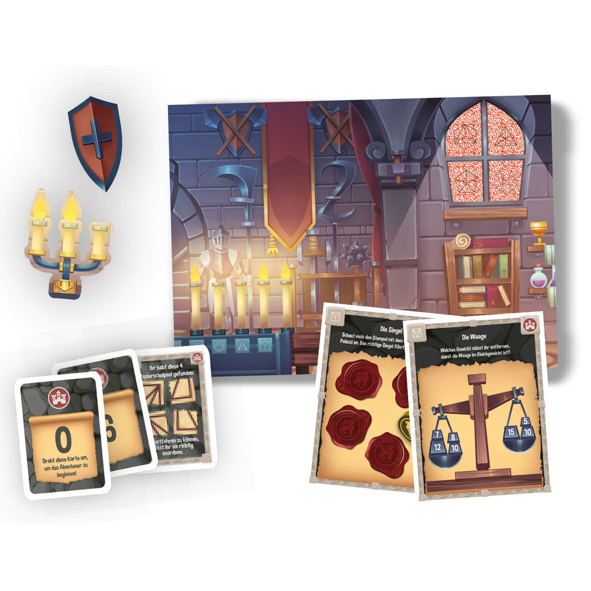 ESCAPE GAME – LE CHÂTEAU MAUDIT – CLEMENTONI - DEU 🇩🇪 🔶