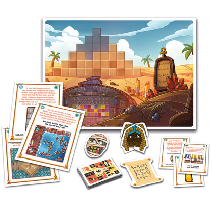 ESCAPE GAME – CHASSE AU TRÉSOR DANS L'ANCIEN ÉGYPTE – CLEMENTONI - DEU 🇩🇪 🔶