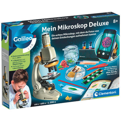 MON MICROSCOPE DELUXE – CLEMENTONI - DEU 🇩🇪 🔶