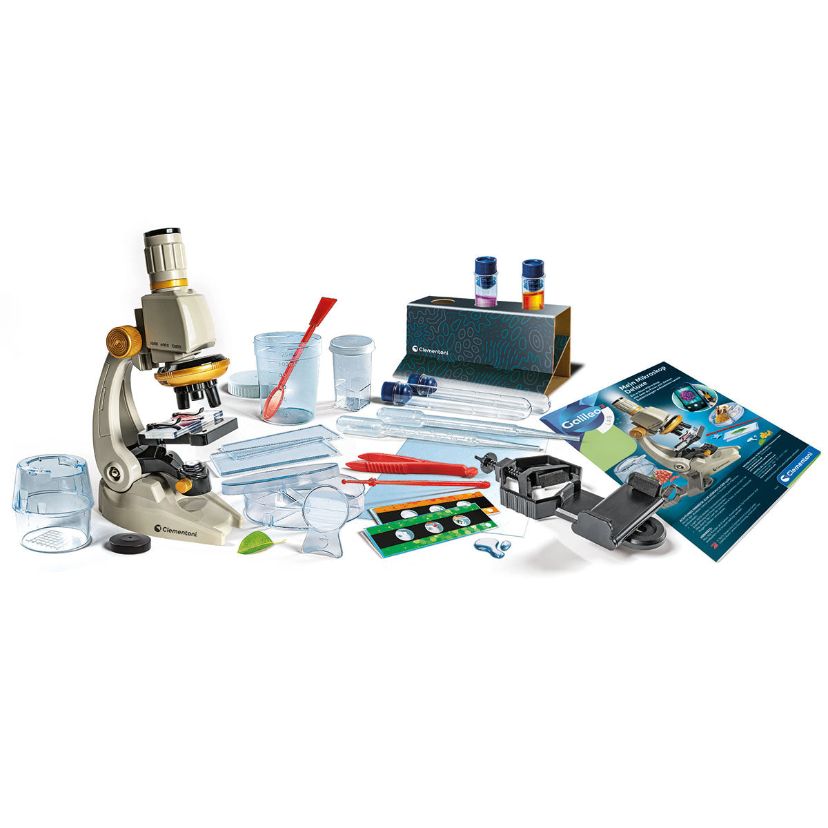 MON MICROSCOPE DELUXE – CLEMENTONI - DEU 🇩🇪 🔶