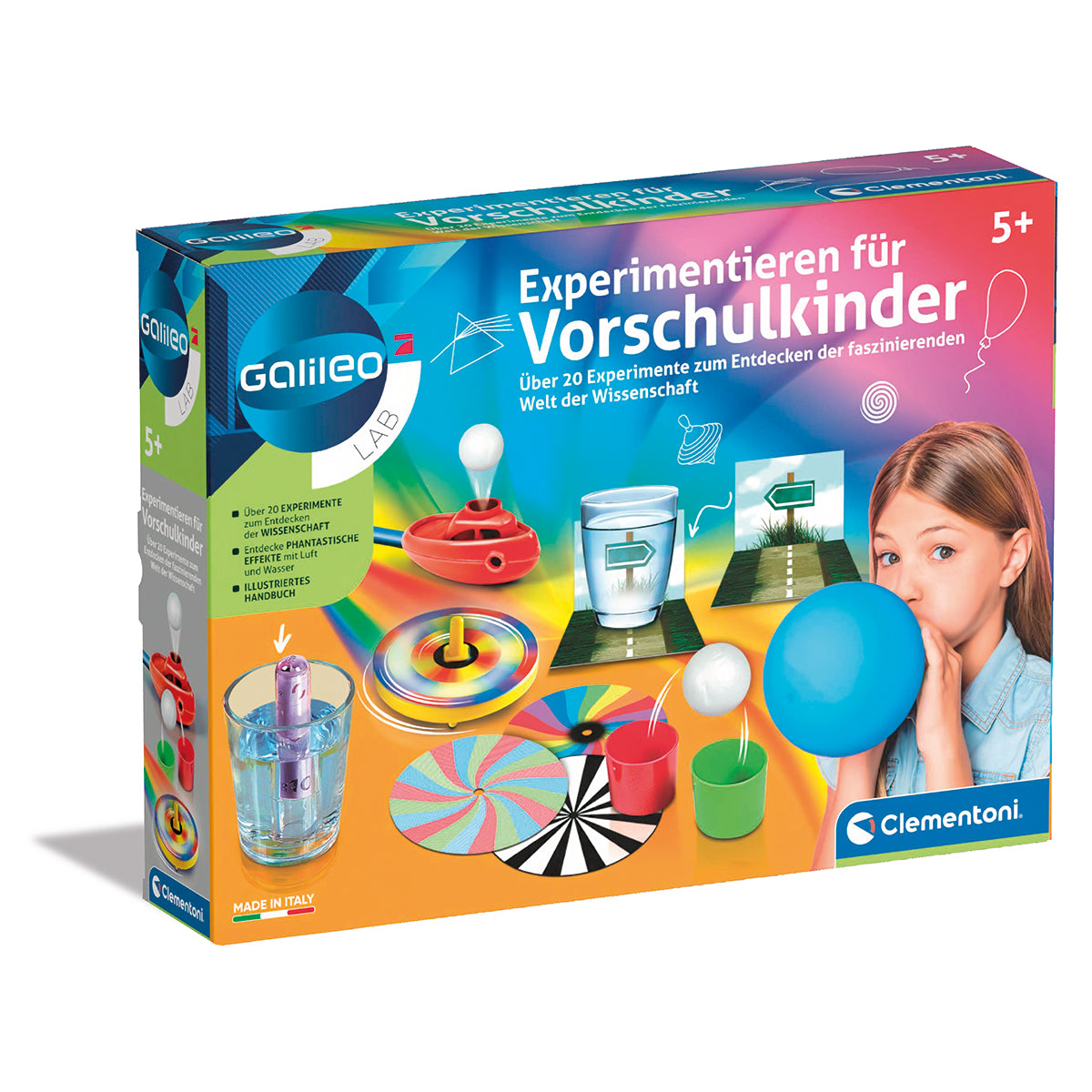 EXPÉRIENCE POUR ENFANTS D'ÂGE PRÉSCOLAIRE – CLEMENTONI - DEU 🇩🇪 🔶