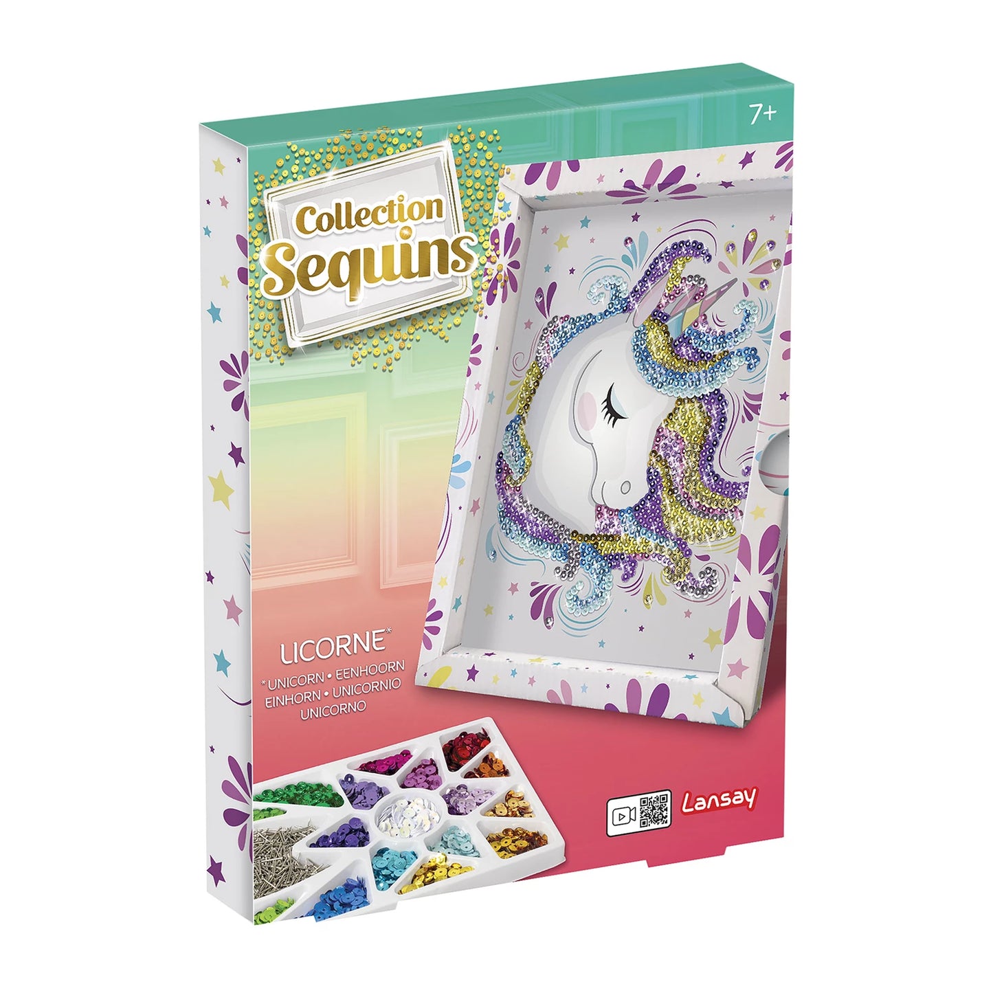 EINHORN MIT PAILLETTEN
