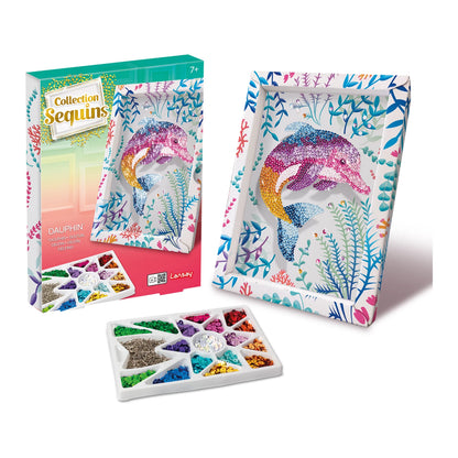 DELFIN MIT PAILLETTEN