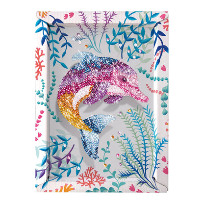 DELFIN MIT PAILLETTEN