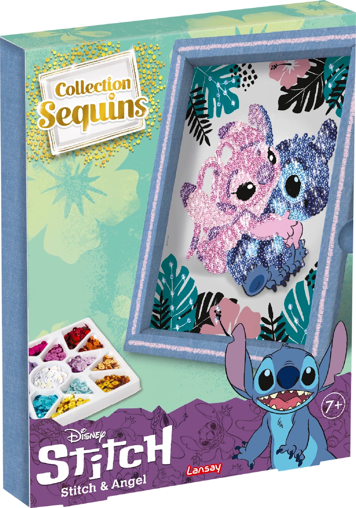 PAILLETTEN-KUNST STITCH & ANGEL