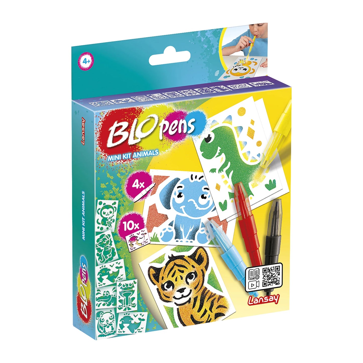SET DI PENNE SPRAY MINI ANIMAL