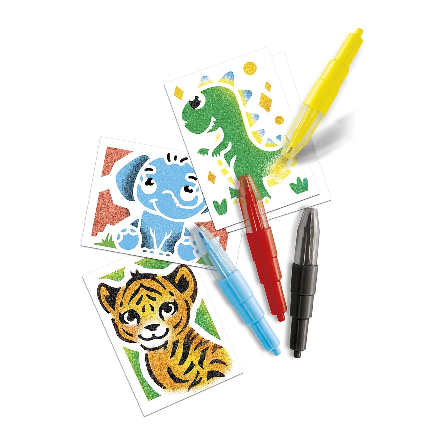 SET DI PENNE SPRAY MINI ANIMAL