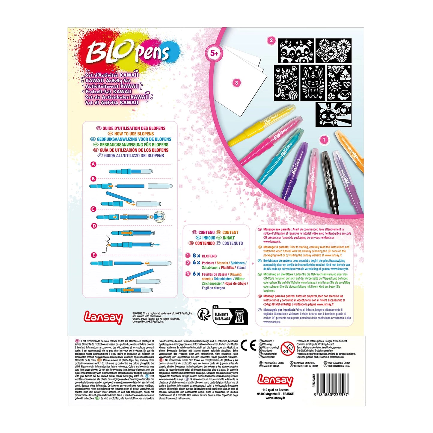 SET DI PENNE SPRAY KAWAII