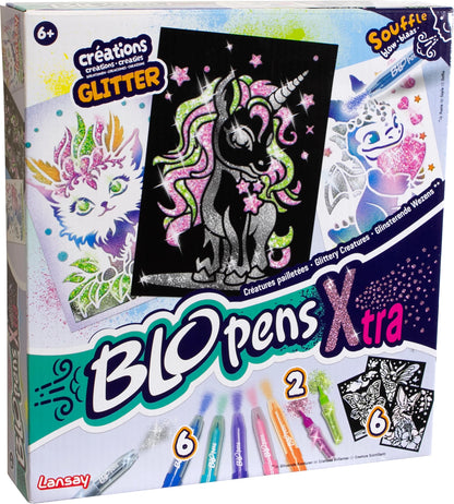 SET DI PENNE SPRAY X-TRA GLITTER ANIMALS