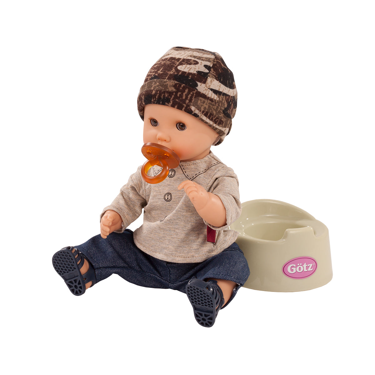 SET SLEEPY AQUINI BOY 33 CM – GÖTZ 🔶