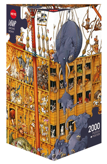 L'ARCHE DE NOÉ TRIANGULAIRE 2000 PIÈCES