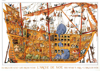 L'ARCHE DE NOÉ TRIANGULAIRE 2000 PIÈCES