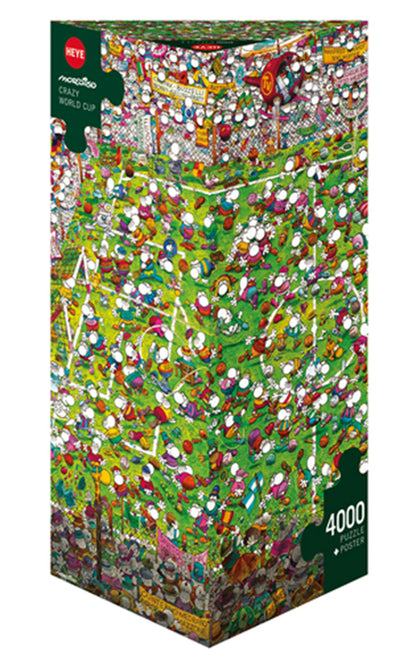 COUPE DU MONDE FOU TRIANGULAIRE 4000 PIÈCES