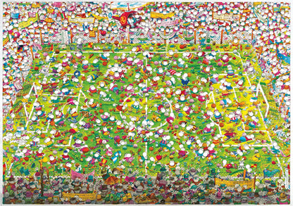 COUPE DU MONDE FOU TRIANGULAIRE 4000 PIÈCES
