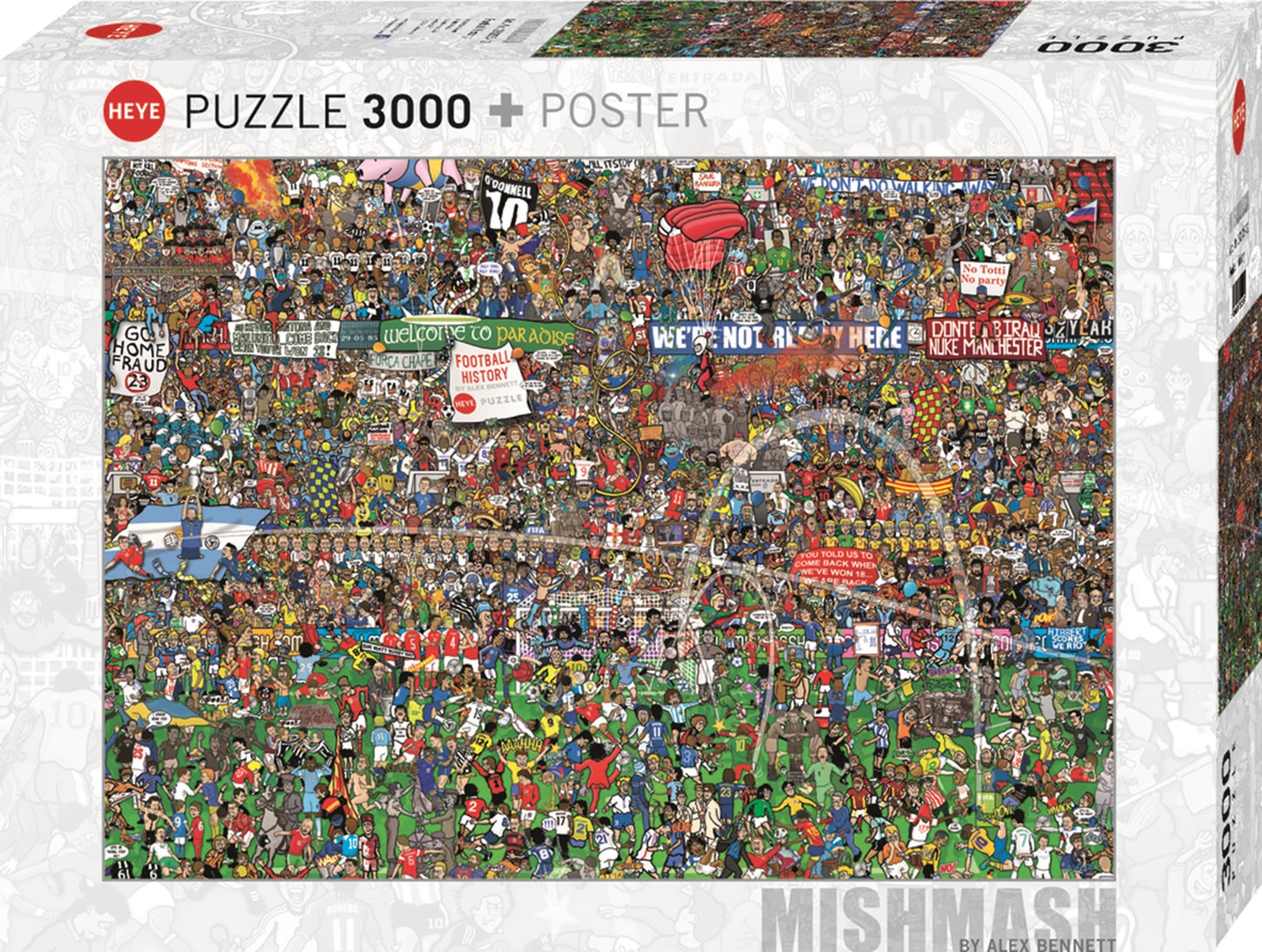 HISTOIRE DU FOOTBALL STANDARD 3000 PIÈCES