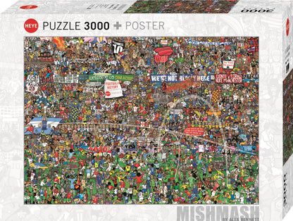 HISTOIRE DU FOOTBALL STANDARD 3000 PIÈCES