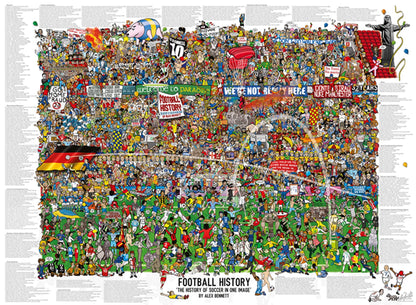 HISTOIRE DU FOOTBALL STANDARD 3000 PIÈCES