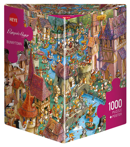 BUNNYTOWN TRIANGULAIRE 1000 PIÈCES