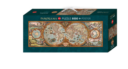 CARTE DE L'HÉMISPHÈRE PANORAMA 6000 PIÈCES