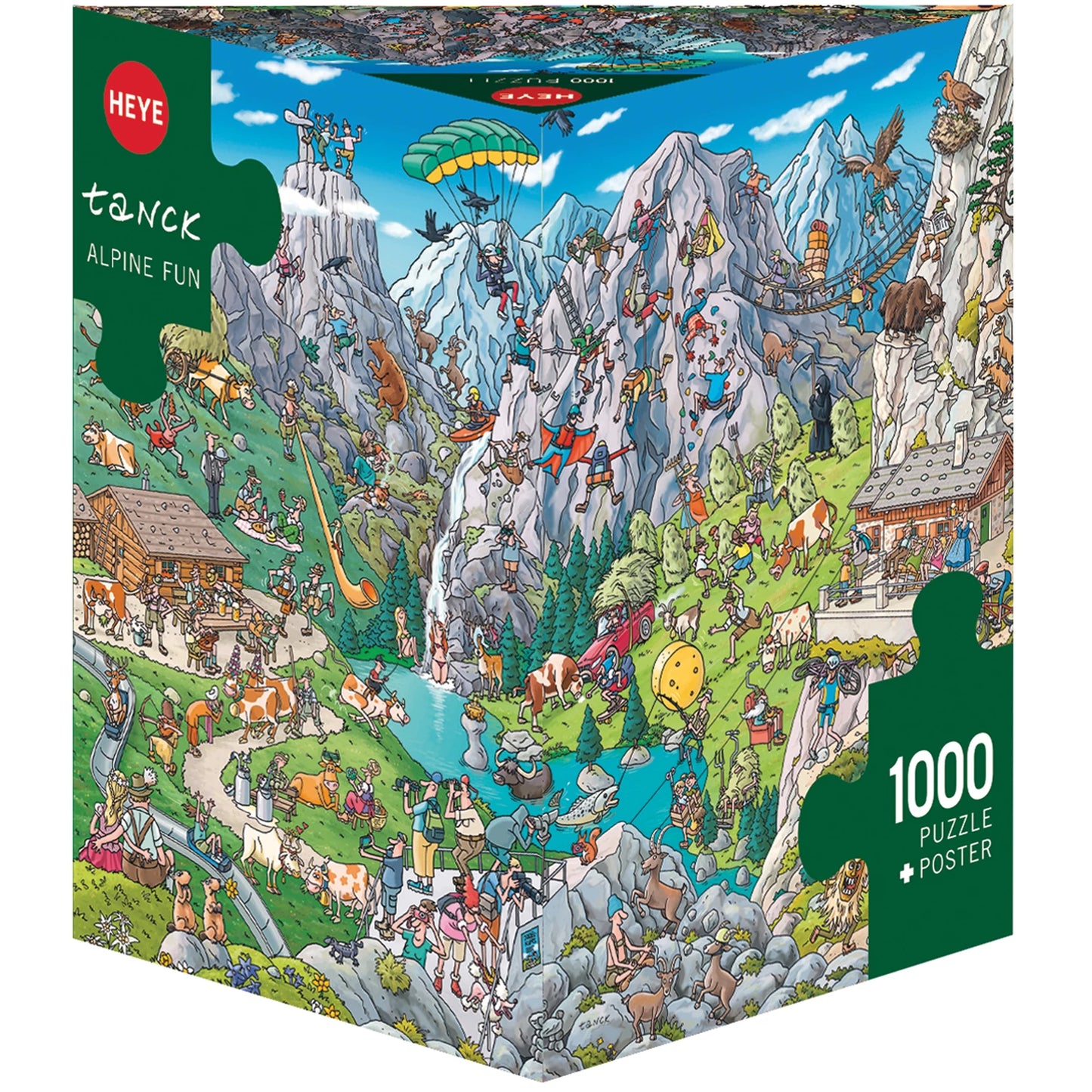 ALPINE FUN TRIANGULAIRE 1000 PIÈCES