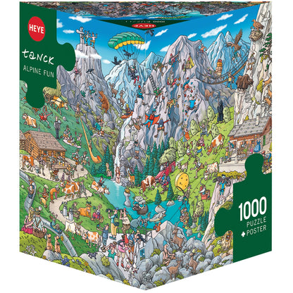ALPINE FUN TRIANGULAIRE 1000 PIÈCES