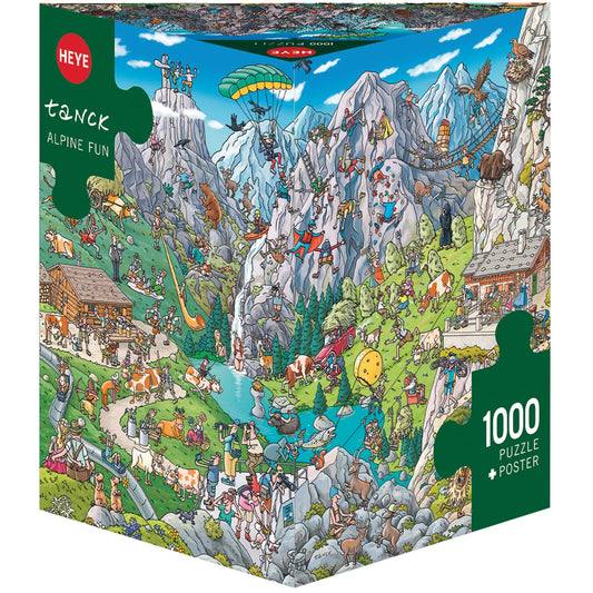 ALPINE FUN TRIANGULAIRE 1000 PIÈCES