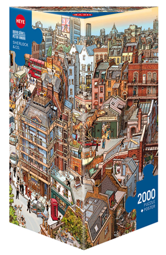 SHERLOCK & CO. TRIANGULAIRE 2000 PIÈCES