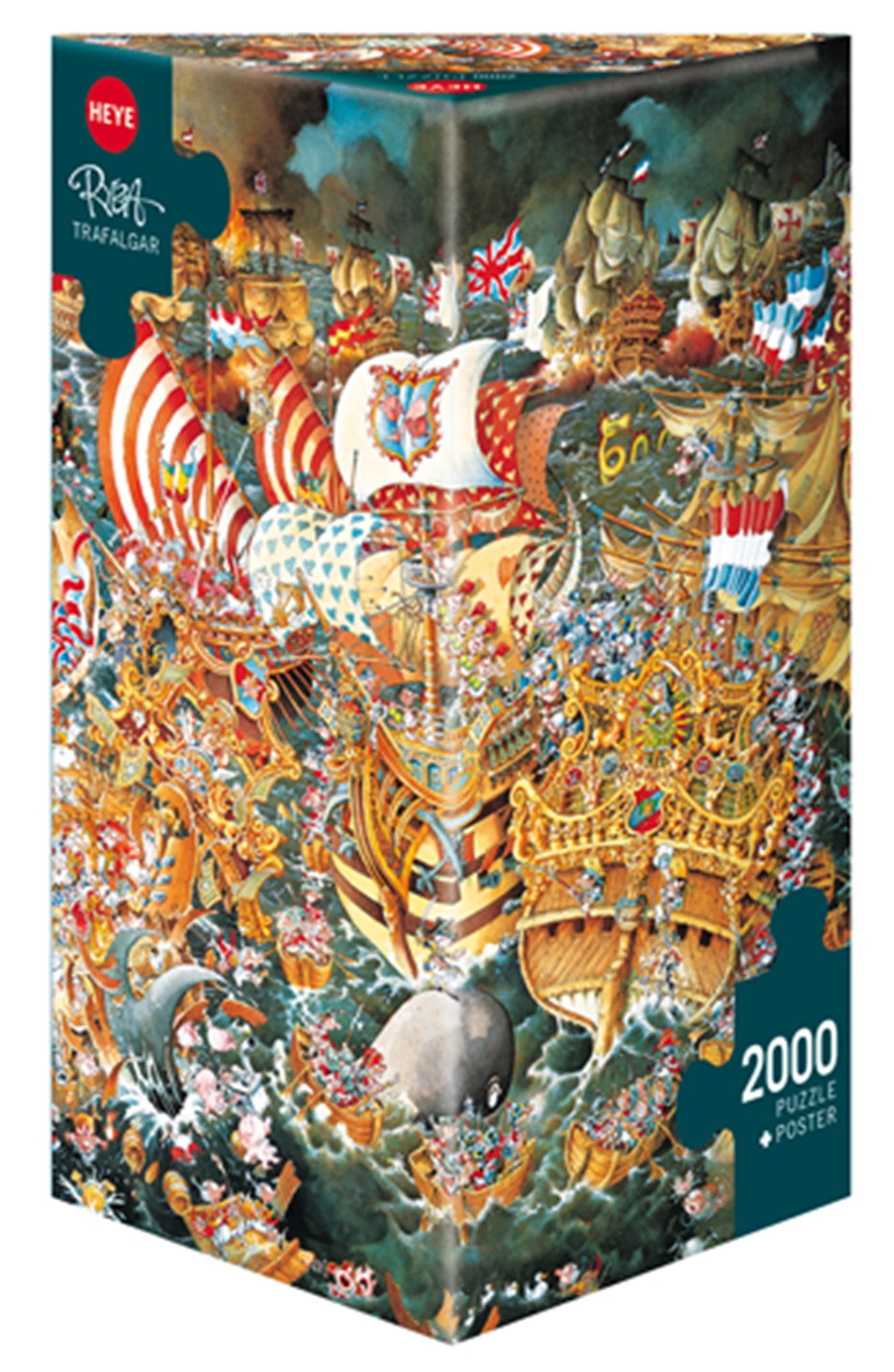 TRAFALGAR TRIANGULAIRE 2000 PIÈCES