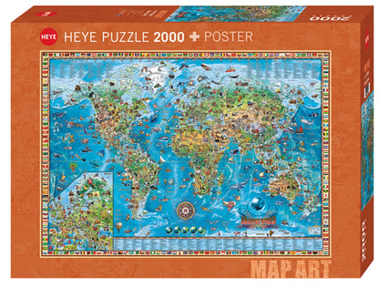 NORME MONDIALI ÉTONNANTES 2000 PIÈCES