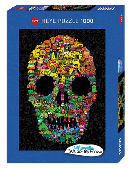 DOODLE SKULL STANDARD 1000 PIÈCES