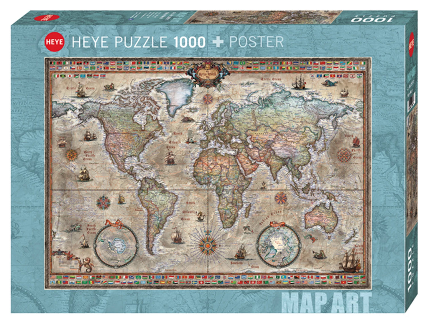 RETRO WORLD STANDARD 1000 PIÈCES