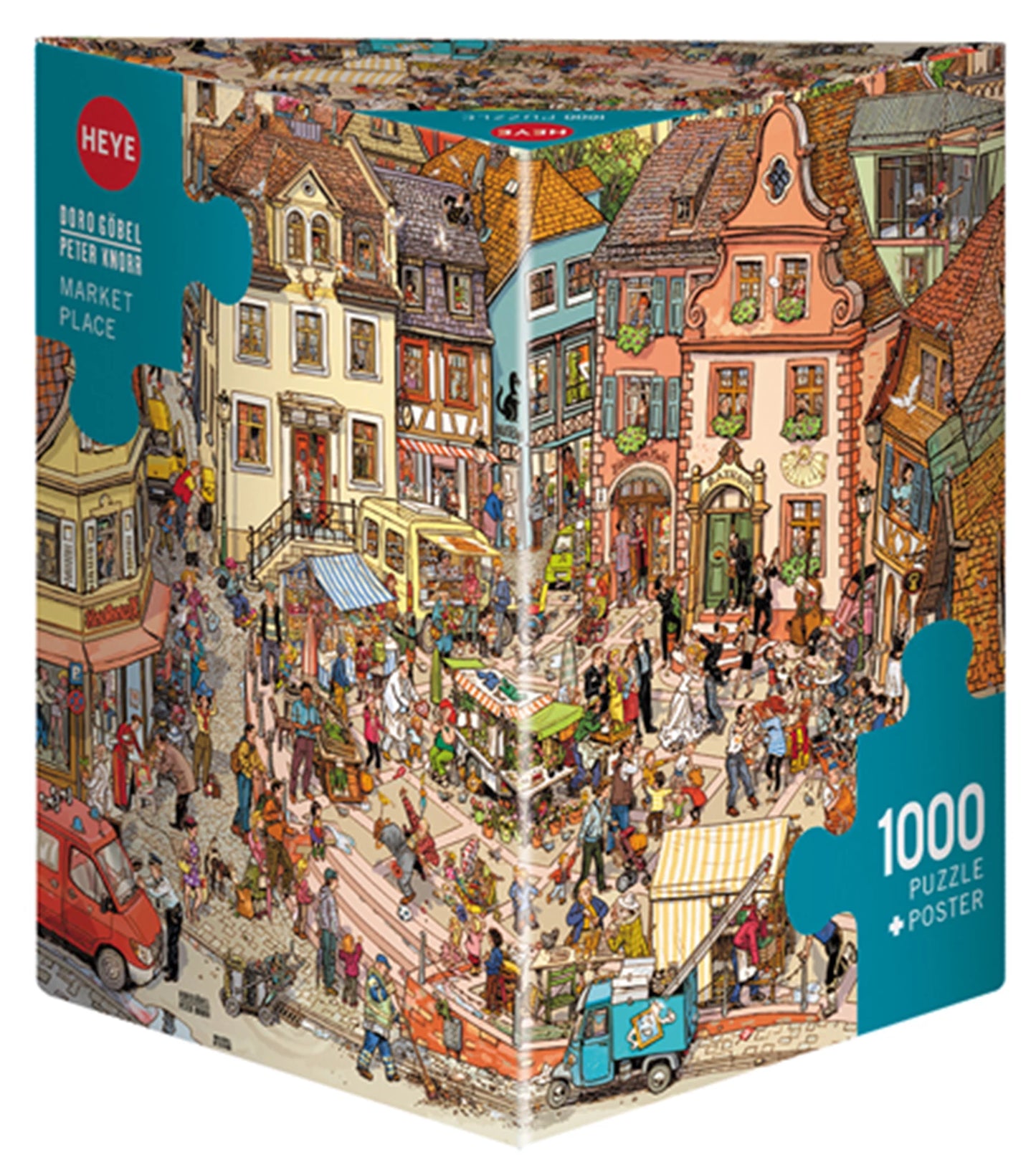 MARCHÉ TRIANGULAIRE 1000 PIÈCES