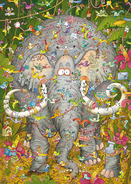 ELEPHANT'S LIFE TRIANGULAIRE 1000 PIÈCES