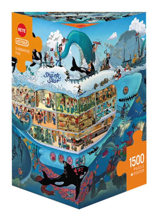 SUBMARINE FUN TRIANGOLARE 1500 PEZZI
