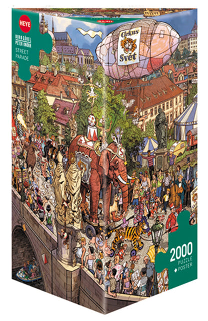 STREET PARADE TRIANGOLARE 2000 PEZZI