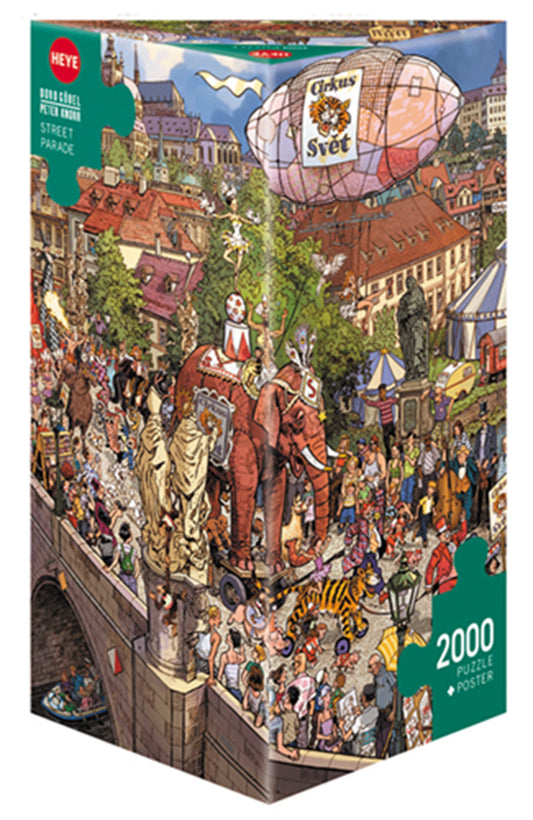 STREET PARADE TRIANGOLARE 2000 PEZZI