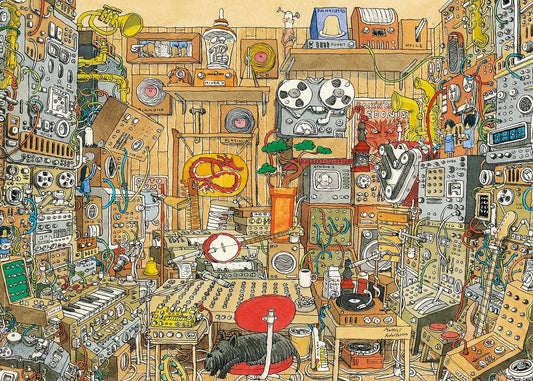 MUSIC MANIAC TRIANGULAIRE 1000 PIÈCES