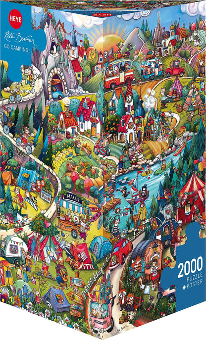 PARTEZ EN CAMPING ! TRIANGLE 2000 PIÈCES