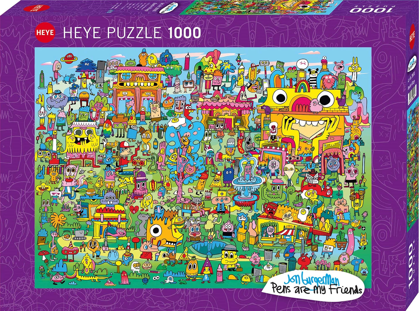 DOODLE VILLAGE STANDARD 1000 PIÈCES