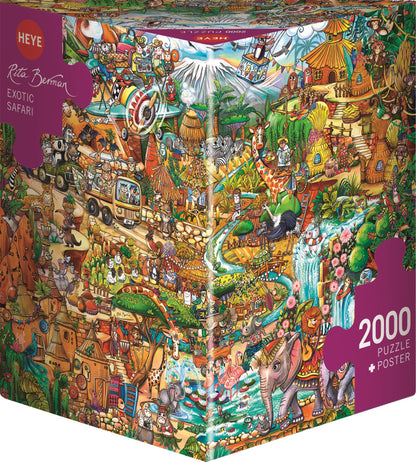EXOTIC SAFARI TRIANGOLARE 2000 PEZZI